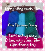 Thanh lý Lưới may đầm, váy, trang trí phụ kiện