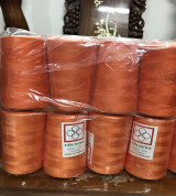 Chỉ may tồn kho ống nhỏ 5000m tông cam