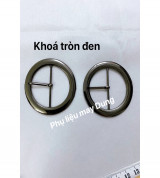 Thanh lý khoá tròn đen bóng bảng 4cm