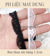 Thanh lý ren thun hoa nhí bảng 1.2cm ( giá 2 mét)