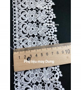 Thanh lý ren chỉ trắng bảng 8.5cm~ 9cm