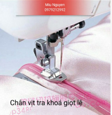 Chân vịt tra khóa giọt lệ máy gia đình (ko dành cho máy trục lệch)