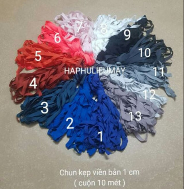 Chun viền bản 1 cm cuộn 10 mét