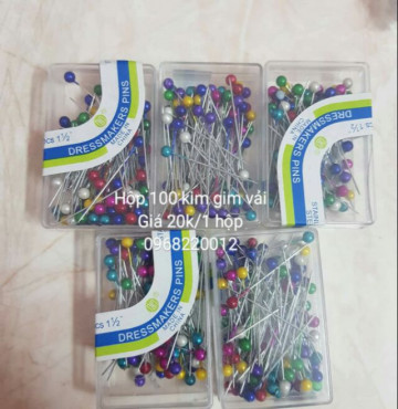 Kim cố định vải ( hộp 100 cái)