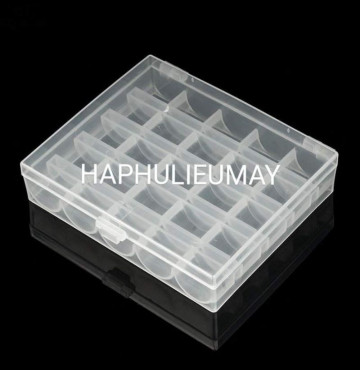 Hộp nhựa đựng suốt chỉ ( 25 ngăn)