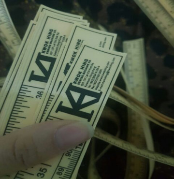 Thước dán máy may