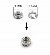 Kìm bấm cúc vành ( tặng 10 cúc )