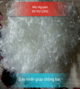 50m Dây miến đen, trắng chống bai dão khi may