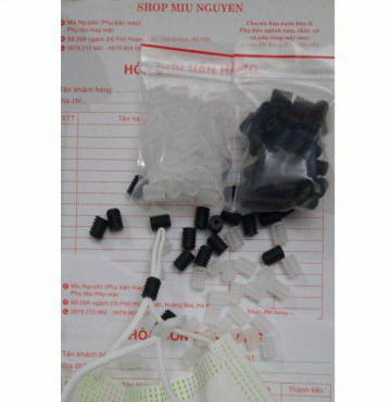 Nút chặn dây khẩu trang (gói 50 nút)