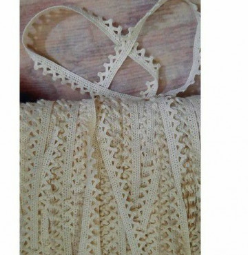 cuộn 5m ren chỉ trang trí 1cm