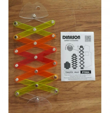 Thước xương cá, thước chia khuy áo