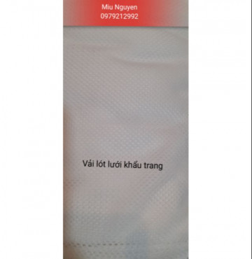 Vải lót lưới may khẩu trang