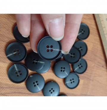 Cúc áo vân xà cừ đường kính 2,5 cm