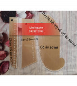 Bộ thước vẽ cổ áo sơ mi