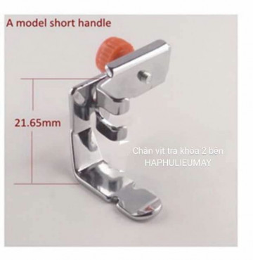 Chân vịt tra khóa 2 bên máy may gia đình