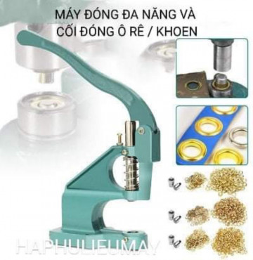 Bộ máy đóng ô rê ( khoen ) và cối