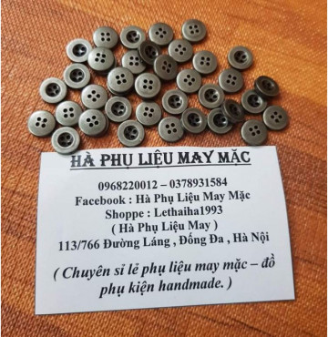 Cúc áo 1 cm ( gói 100 gam )