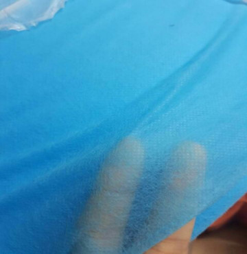 10 mét vải kháng khuẩn may khẩu trang  màu trắng