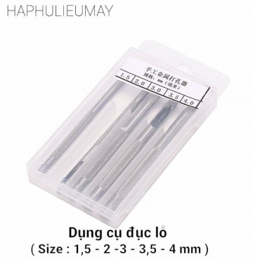 Que đục lỗ ( 5 size )