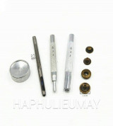 Bộ dụng cụ đóng cúc và 80 cúc bấm kim loại 4 thành phần size 13mm