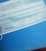 10 mét vải kháng khuẩn may khẩu trang  màu xanh