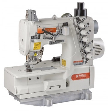 Máy viền đầu bằng điện tử cắt chỉ bằng điện Siruba F007KD-W122-356/FHA/UTJ