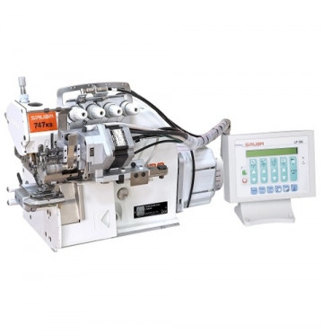 Máy vắt sổ may thun Siruba 747KS-514M-3-24/LFD6SA-K/LFAK-D W/TSA-400A