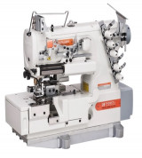 Máy viền đầu bằng xén phải tra lưng quần lót nữ  F007K-W522-356/FR/FFC/LS-A