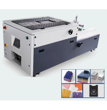 Máy gấp quần áo và vô túi ni lông tự động FPS-PR