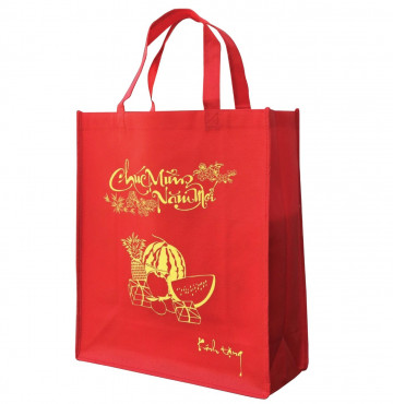 Túi vải không dệt đựng quà tết