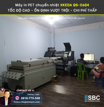 Nên chọn MÁY IN PET tốc độ cao nào TỐT nhất ?