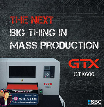 Brother GTX600: Giải pháp in DTG hoàn hảo cho POD và hàng loạt