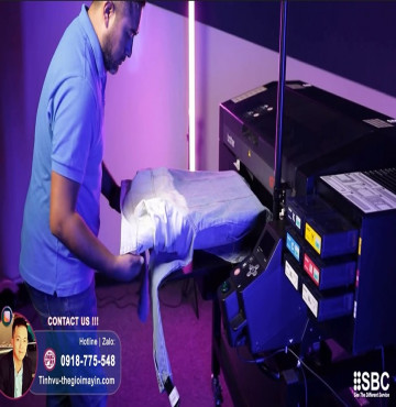 Máy in kỹ thuật số trên vải hàng may mặc Brother GTXpro