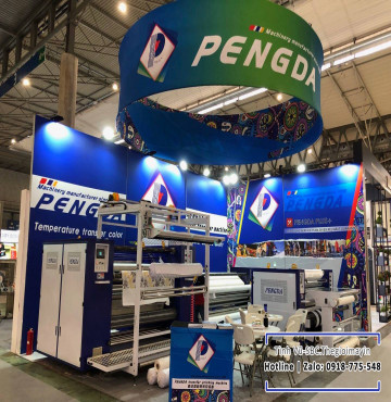 Hệ thống máy ép chuyển nhiệt khổ lớn PENGDA