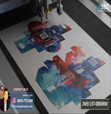 Máy cắt kỹ thuật số JWEI cho ngành IN NHANH tốt nhất