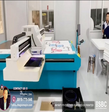 Máy in uv phẳng Infiniti FY-1325/2030 tin dùng: Ổn định, hiệu suất cao