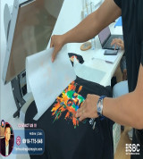 Máy in PET chuyển nhiệt 6 màu Brother GTX600SB đầu tiên