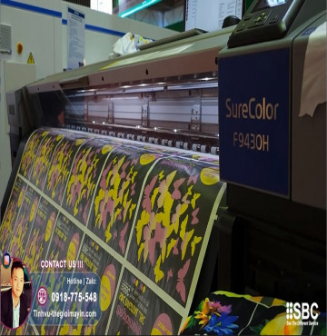 Fluorescent sublimation printer: New element for custom sport jerseys printing