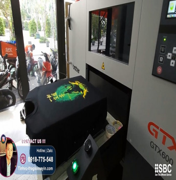 Máy in Brother GTX600: Tăng cường vị thế dẫn đầu trong Dịch vụ in áo 3D cotton của Infinitee