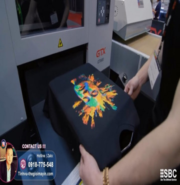 Best showcase of Brother GTX600EC DTG (direct-to-garment) printing machine