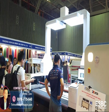 Máy cắt laser Fanwen ấn tượng cắt laser vải in nhanh và chính xác cao