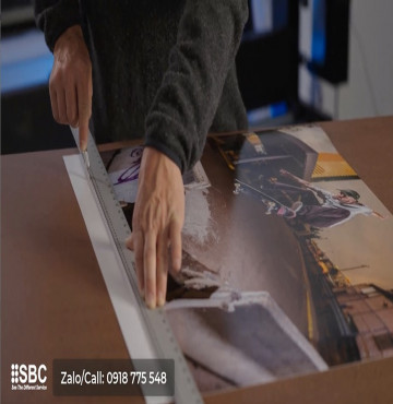 Máy in ảnh khổ lớn mực dầu 8 màu ROLAND chất lượng cao